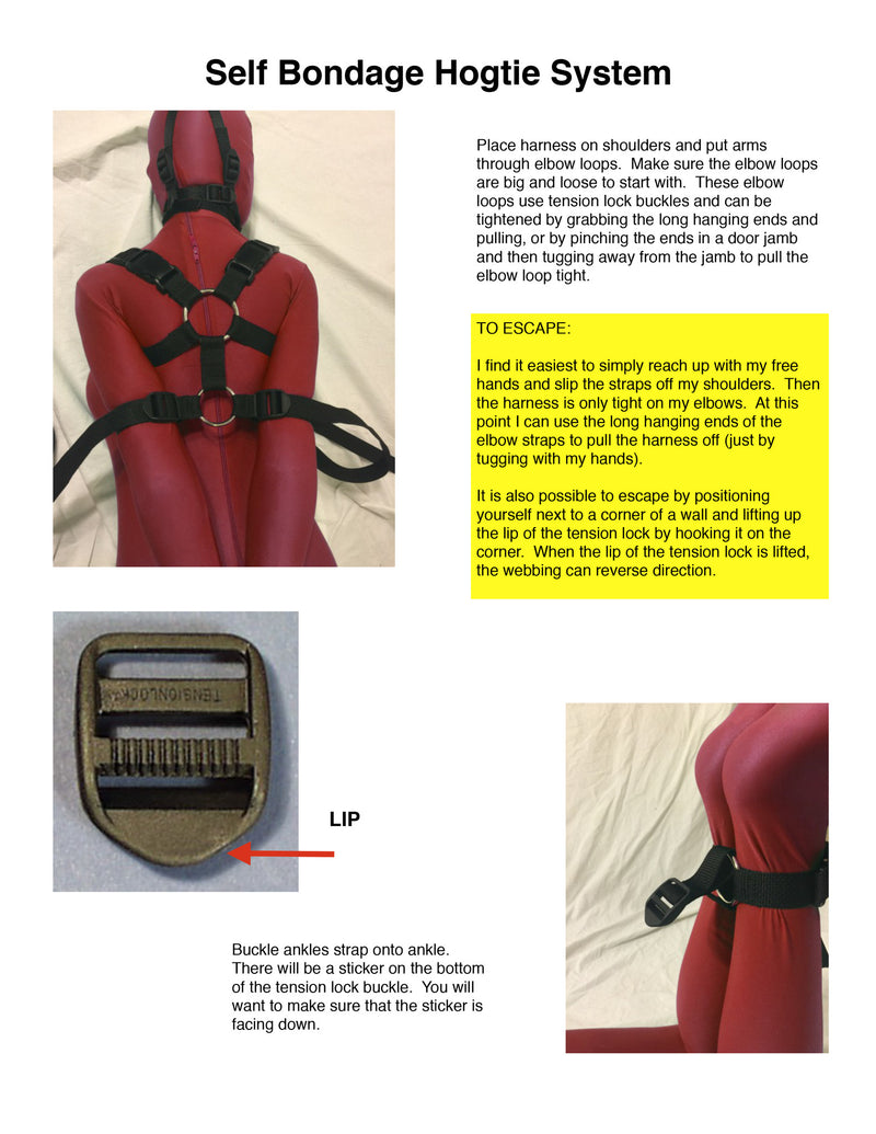 Self Bondage Instructions